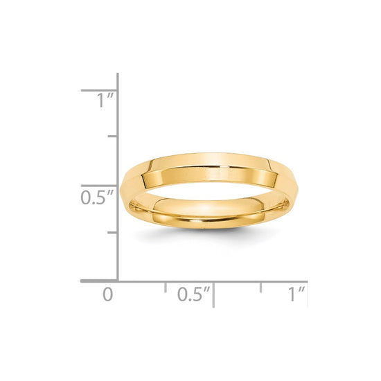 Knife Edge Comfort Fit Band — 4 mm