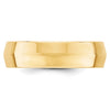 Knife Edge Comfort Fit Band — 6 mm