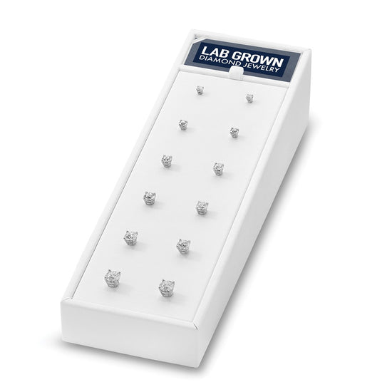 14K Lab Grown Studs Plus Display Kit