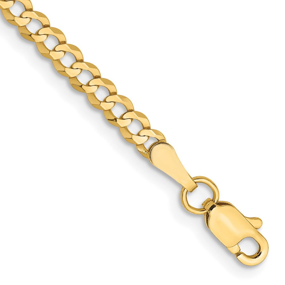 Gold (10K & 14K) Lightweight Flat Cuban Chain