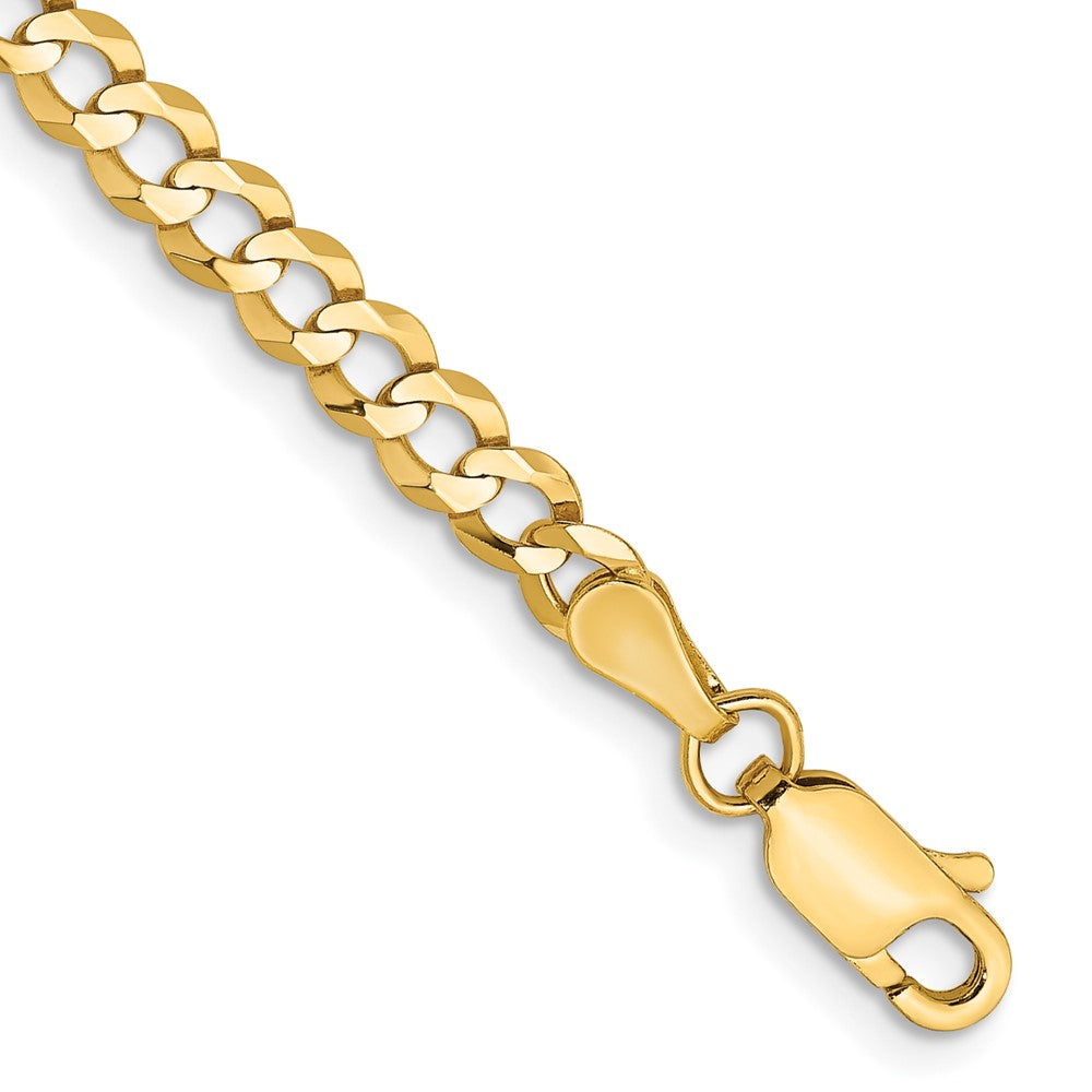 Gold (10K & 14K) Lightweight Flat Cuban Chain