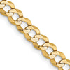 Gold (10K & 14K) Lightweight Flat Cuban Chain
