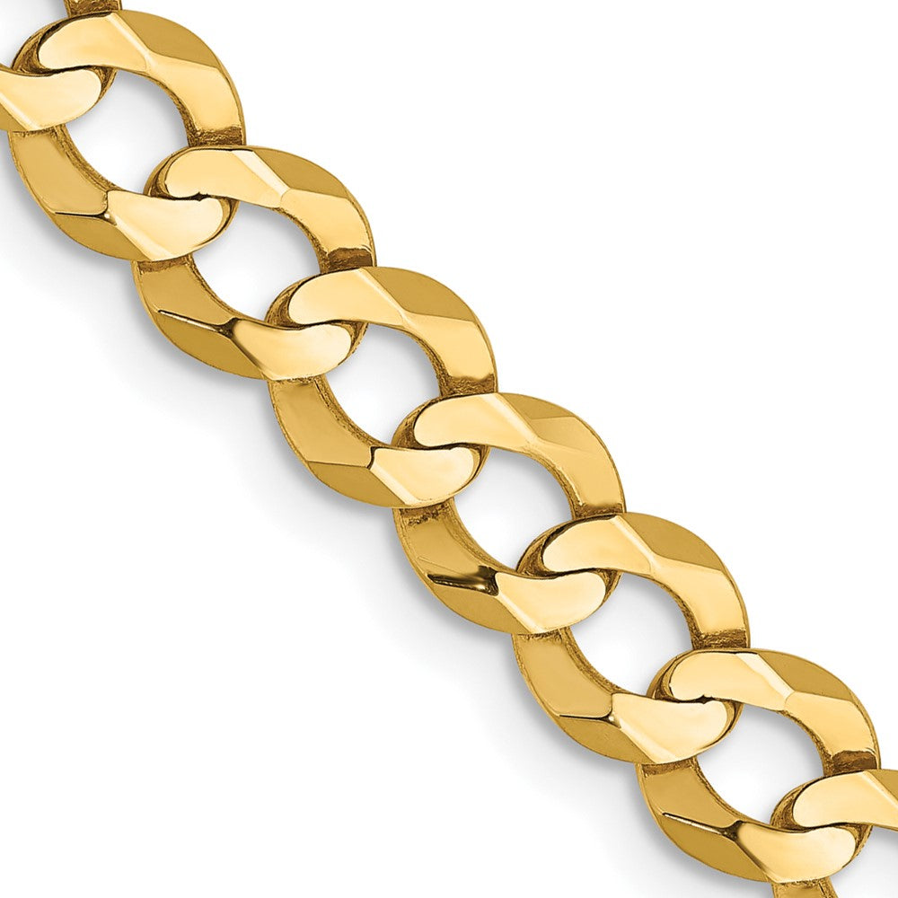 Gold (10K & 14K) Lightweight Flat Cuban Chain
