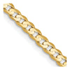 Gold (10K & 14K) Open Concave Curb Chain
