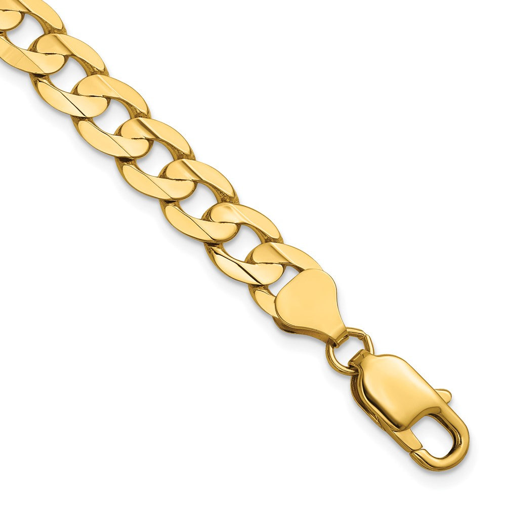 Gold (10K & 14K) Open Concave Curb Chain