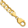 Gold (10K & 14K) Open Concave Curb Chain