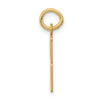 14k Small Elongated Number 53 Charm