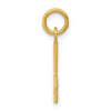14k Small Elongated Number 84 Charm
