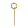 14k Small Elongated Number 94 Charm