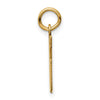 14k Small Elongated Number 96 Charm
