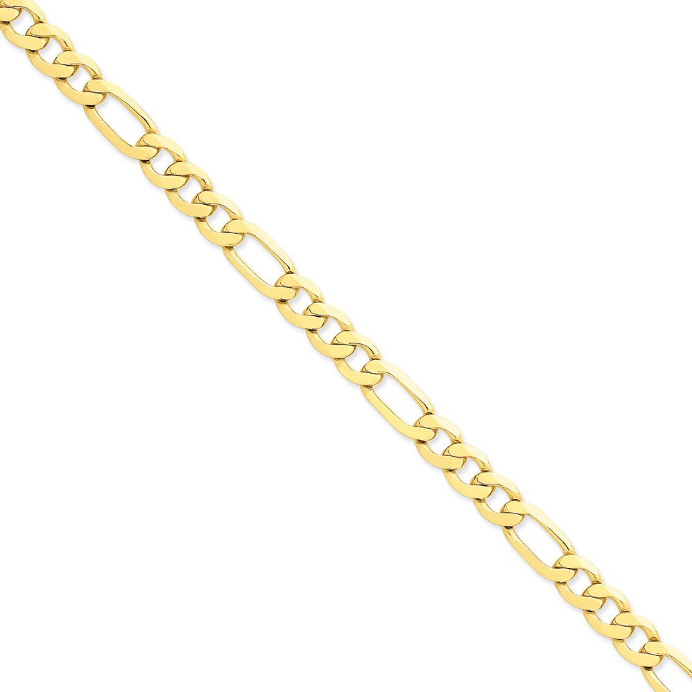 Gold (10K & 14K) Concave Open Figaro Chain