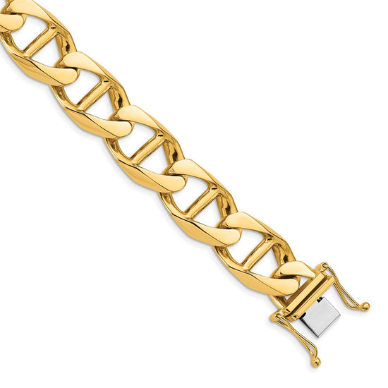 Hand-Polished Anchor Link Bracelets