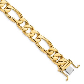 Hand-Polished Figaro Link Chain