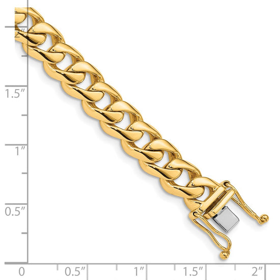 Hand-polished Rounded Curb Link Chain