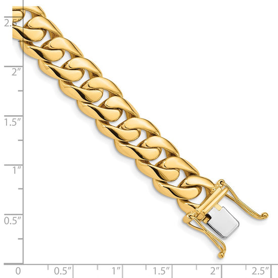 Hand-polished Rounded Curb Link Chain