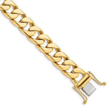 Hand Polished Flat Beveled Curb Chain