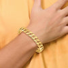 Gold Hand-Polished Fancy Link Chain
