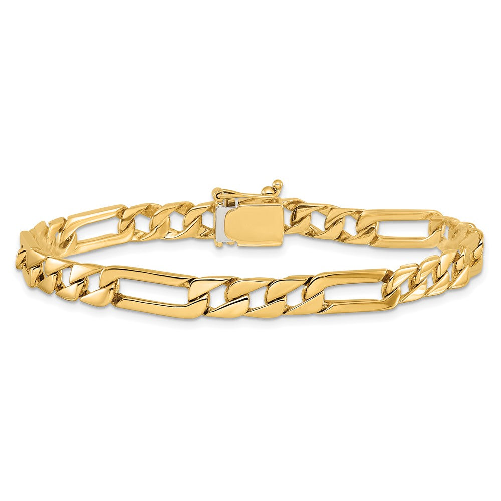 Gold Hand-Polished Fancy Link Chain
