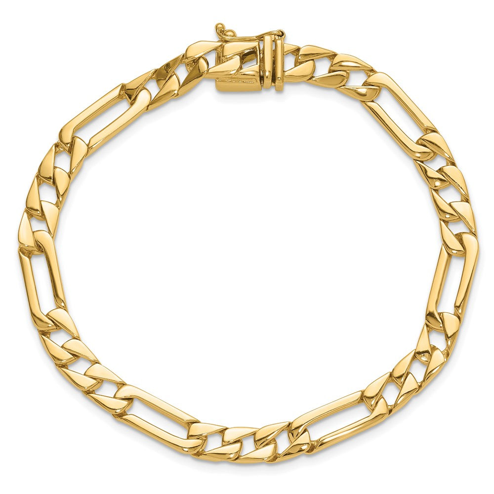 Gold Hand-Polished Fancy Link Chain