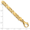 Gold Hand-Polished Fancy Link Chain
