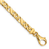 Gold Hand-Polished Fancy Link Chain