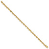 Gold Hand-Polished Fancy Link Chain