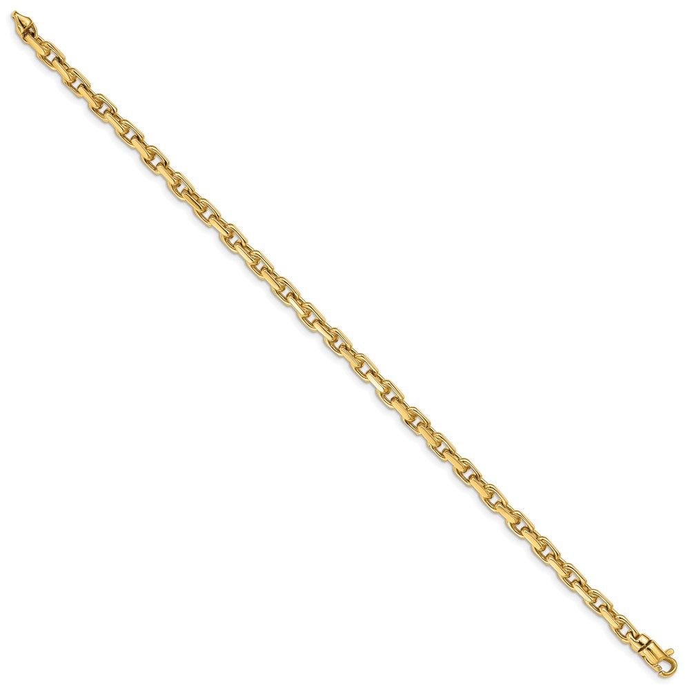 Gold Hand-Polished Fancy Link Chain