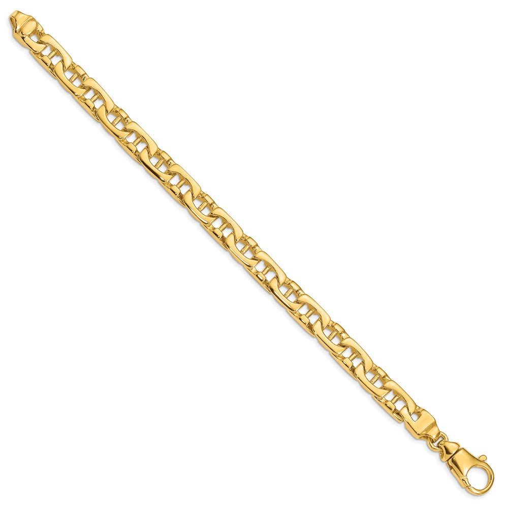 Hand-polished Fancy Link Chain Bracelets