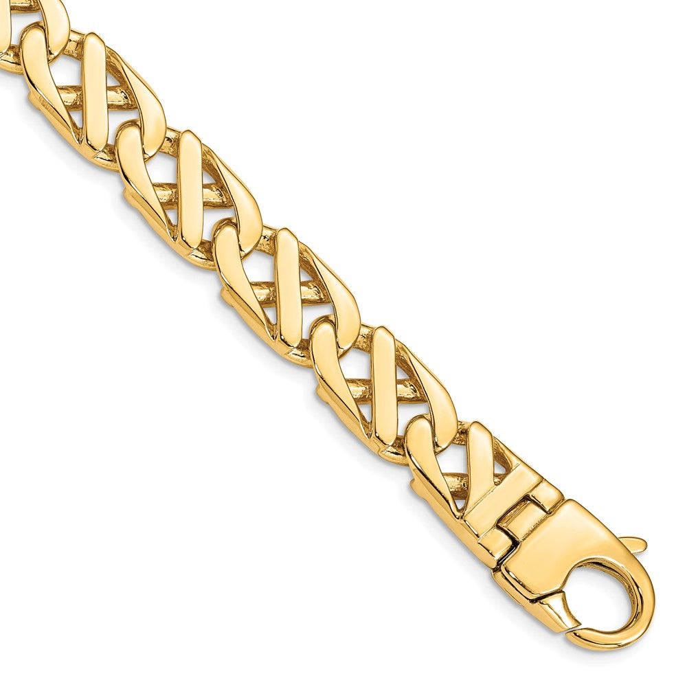 Gold Hand-Polished Fancy Link Chain