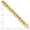 Gold Hand-Polished Fancy Link Chain