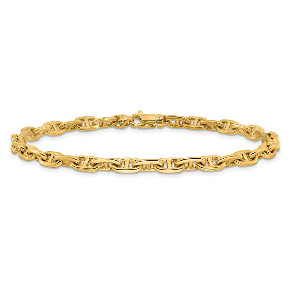 5.1mm Hand-polished Fancy Link Chain Necklaces