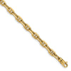 5.1mm Hand-polished Fancy Link Chain Necklaces