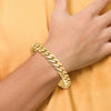 LK469 Polished Fancy Link Chain