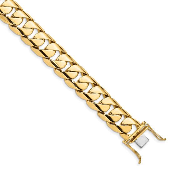 Hand-polished Rounded Curb Link Chain