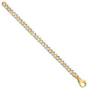 LK157 Style Hand-Polished Fancy Link Chain