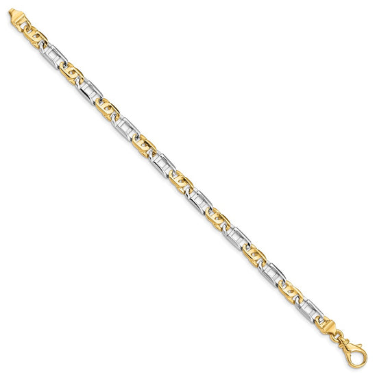LK397 Style Polished Fancy Link Chain