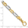 LK397 Style Polished Fancy Link Chain