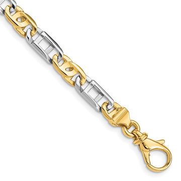 LK397 Style Polished Fancy Link Chain
