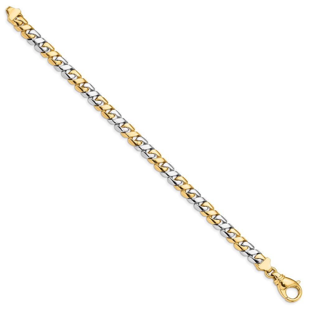Gold Hand-Polished Fancy Link Chain