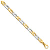 LK410 Style Polished Fancy Link Chain