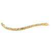 Two-Tone Gold Hand-Polished Fancy Link Chain