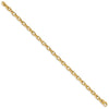 Gold Hand-Polished Fancy Link Chain