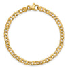 Gold Hand-Polished Fancy Link Chain