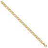Gold Hand-Polished Fancy Anchor Chain