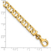 Gold Hand-Polished Fancy Anchor Chain