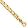 Gold Hand-Polished Fancy Anchor Chain