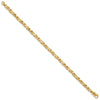 Gold Hand-Polished Byzantine Link Chain