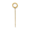 14k Medium Polished Number 84 Charm