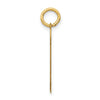 14k Medium Polished Number 90 Charm