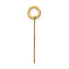14k Medium Polished Number 97 Charm